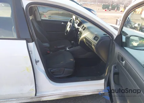 2014 Volkswagen Jetta 2.0L S из США, поврежденный, VIN 3VW2K7AJ6EM237094